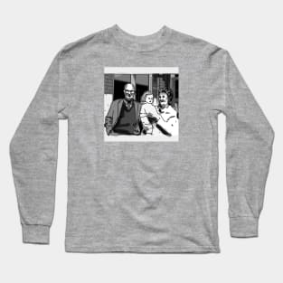 Artist and her Grandparents Vintage 1972 Long Sleeve T-Shirt